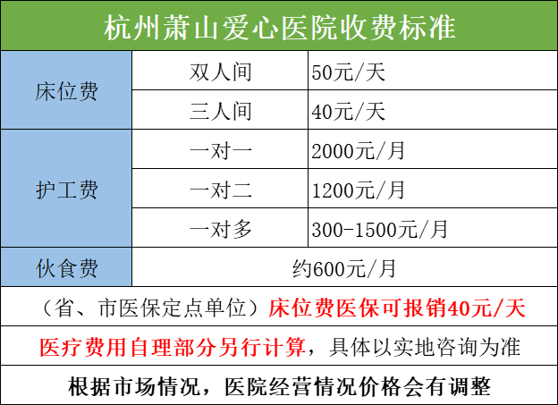 萧山爱心医院康复中心